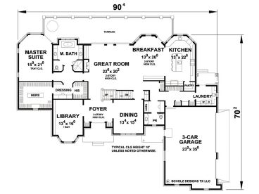 1st Floor Plan, 031H-0289
