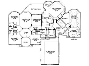 Floor Plan, 031H-0155