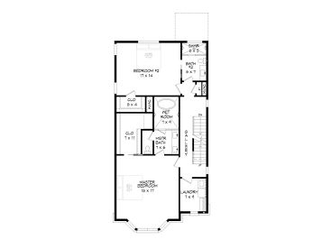 2nd Floor Plan, 062H-0220