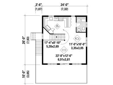 Floor Plan, 072H-0024