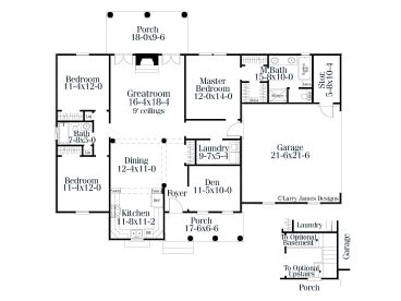 1st Floor Plan, 042H-0028