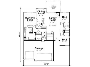 Floor Plan, 031H-0463