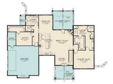 Floor Plan, 075H-0012