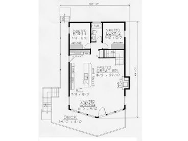 Floor Plan, 018H-0001