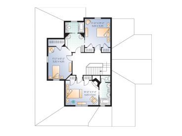 2nd Floor Plan, 027H-0110
