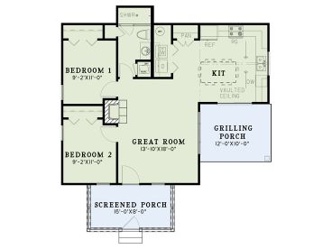 Floor Plan, 025H-0357