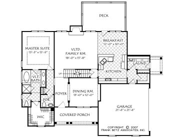 1st Floor Plan, 086H-0056