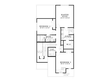 2nd Floor Plan, 025H-0131