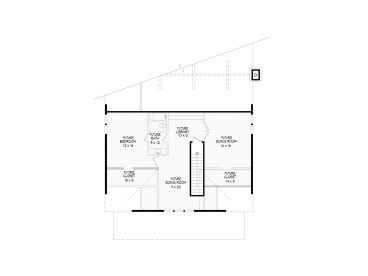 2nd Floor Plan, 062H-0237
