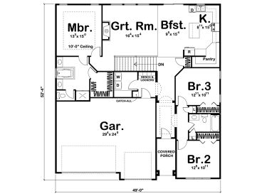 Floor Plan, 050H-0099