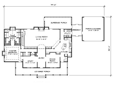 1st Floor Plan, 008H-0015