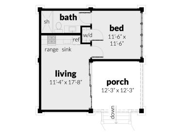 Floor Plan, 052H-0136