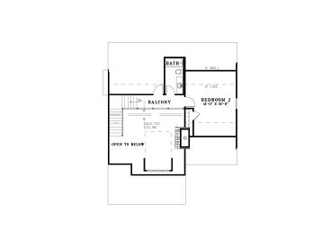 2nd Floor Plan, 025H-0179