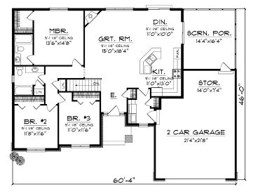 Floor Plan, 020H-0292