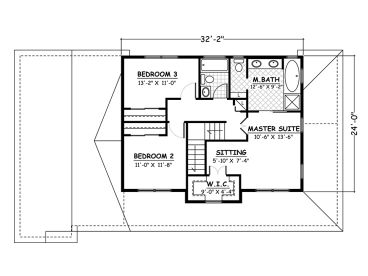 2nd Floor Plan, 078H-0011