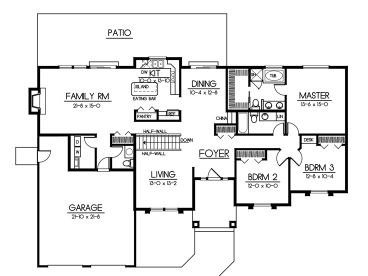 Floor Plan, 026H-0015