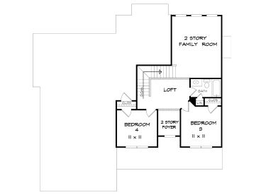 2nd Floor Plan, 019H-0196