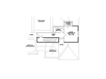 2nd Floor Plan, 006H-0132