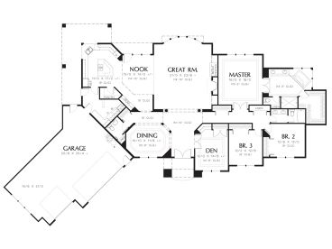 Floor Plan, 034H-0295