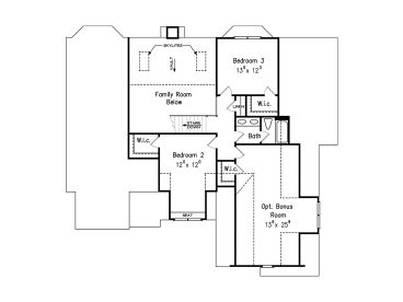 2nd Floor Plan, 086H-0089