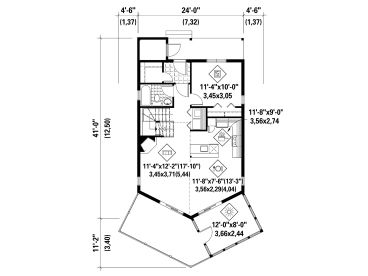 1st Floor Plan, 072H-0215