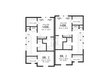2nd Floor Plan, 034M-0033