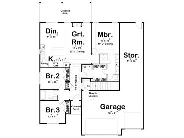 Floor Plan, 050H-0291