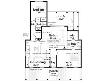 Floor Plan, 021H-0289