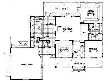1st Floor Plan, 043H-0255