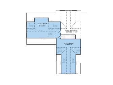 2nd Floor Plan, 074H-0259