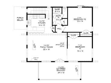 2nd Floor Plan, 062G-0332