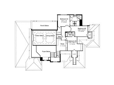 2nd Floor Plan, 046H-0082
