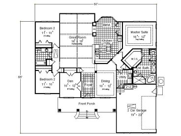 Floor Plan, 043H-0260