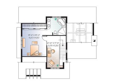 2nd Floor Plan, 027H-0272