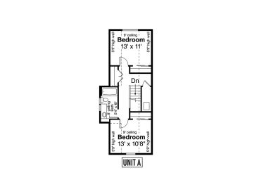 2nd Floor Plan, 051M-0027