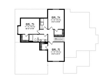 2nd Floor Plan, 020H-0418