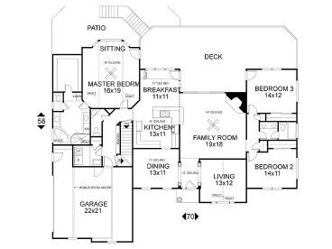 Floor Plan, 007H-0067