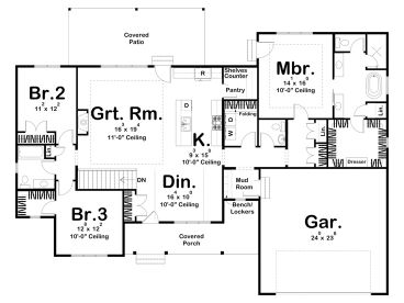 Floor Plan, 050H-0419