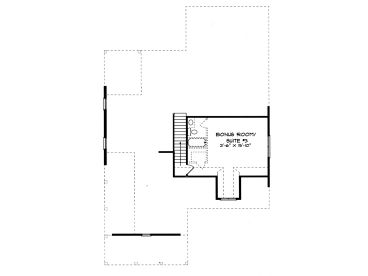 2nd Floor Plan, 029H-0007