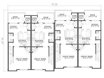 1st Floor Plan, 025M-0067