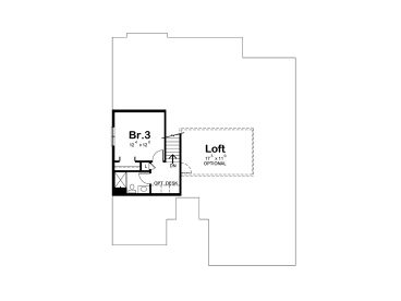 2nd Floor Plan, 031H-0329