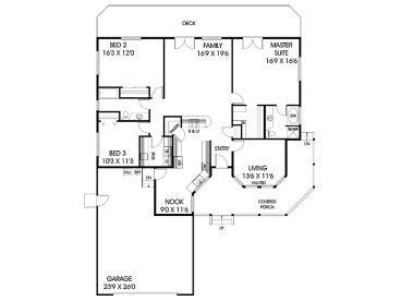 Floor Plan, 013H-0041