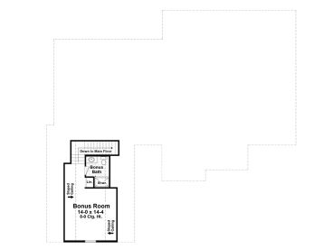 2nd Floor Plan, 001H-0233