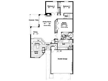 Floor Plan, 043H-0030