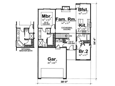 Floor Plan, 031H-0461