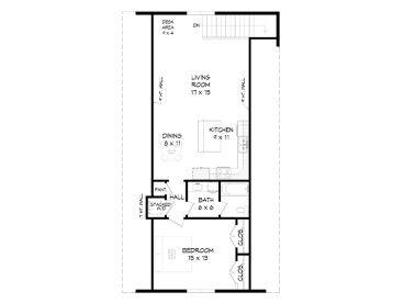 2nd Floor Plan, 062G-0444