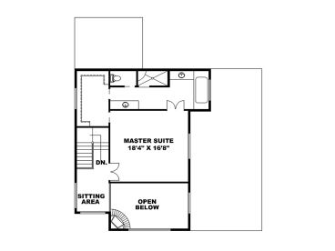 2nd Floor Plan, 012H-0307