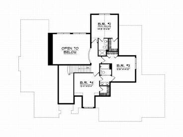 2nd Floor Plan, 020H-0062