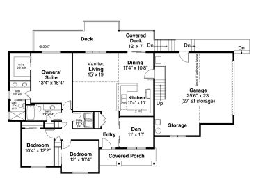 Floor Plan, 051H-0261