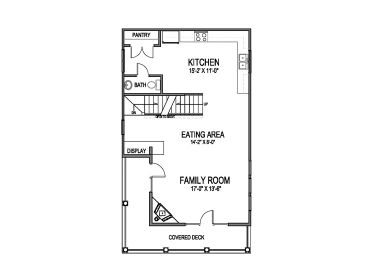2nd Floor Plan, 058H-0098